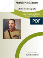 Friends-Not-Masters-A Political Autobiography By-President Ayub-Khan PDF