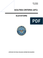 UFC 3-490-06 - 2018.06 - Elevators