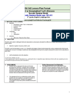 Lesson Plan 3 - Socratic Seminar Model