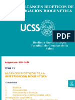 Biologia - 2019 - UCSS - Tema 13 Fac - Ciencias Salud