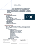 Diabetes Mellitus