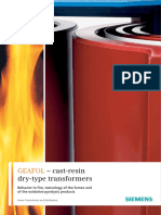 Siemens - Geafol Cast-Resin, Behavior in Fire