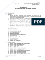 04-SECTION 15070 - Mechanical Sound, Vibration and Seismic Control