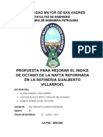 Proyecto de Reformacion Catalitica