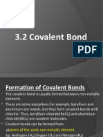 3.2 Covalent Bond