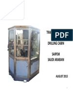 Drilling Cabin 2000 HP - SAIPEM - SAUDI ARABIAN PDF