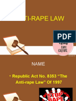 Anti Rape Law