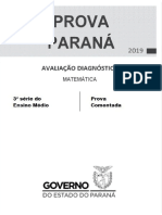 1 Prova Paraná 3º Ano Versão Final 27 - 03 - 2019 - MAT - 0