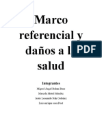 Marco Referencial y Daños A La Salud