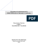 Eot - Esquema de Ordenamiento Territorial Libro 1 - Aratoca - Santander - 2000