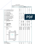 Metrado Canal Huamanpaly PDF