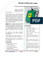 GTRI - GPRS Data Logger Datasheet - Registrador de Datos