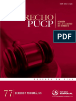 Revista Derecho y Psiconalisis PDF