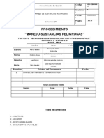 PGO-C2M-MA-02 Procedimiento Manejo Sustancias Peligrosas