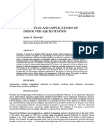 1995, Edzwald, Principles and Applications of Dissolved Air Flotation PDF