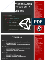 CURSO DE PROGRAMACIÓN Desde Cero Con Unity PDF