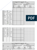 Fichas de Observación de Plan Lector 2019