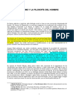 El Marxismo y La Filosofía Del Hombre