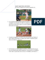 Reglas Del Beisbol