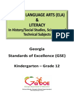 Big Book Standards ELA and Literacy Standards