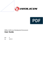 Hi35xx Vx00 Linux Development Environment User Guide PDF