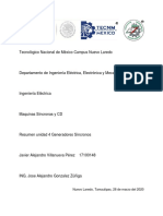 Resumen Generadores Sincronos PDF