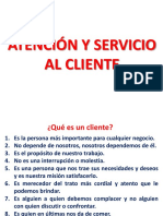 Atención y Servicio Al Cliente Curso Virtual