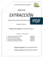 Práctica #6 - Extracción