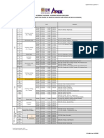 Academic Calendar Academic Session 2019/2020 For All Schools (Except For School of Medical Sciences and School of Dental Sciences)