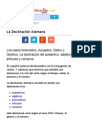 La Declinación Alemana PDF