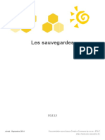 Sauvegardes