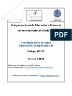 ANTOLOGIA Digitaci N PDF