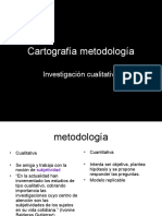 Cartografía Metodología