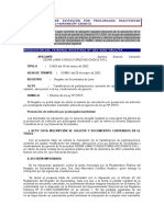 LA PRESUNCIÓN DE EXTINCIÓN POR PROLONGADA INACTIVIDAD REGISTRAL - Oswaldo HUNDSKOPF EXEBIO