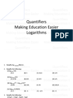 Logarithms PDF