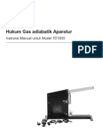 Adiabatic Gas Law Apparatus Model TD1000.en - Id