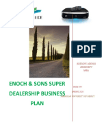 Adeniji Adesoye ENOCH BUSINESS PLAN