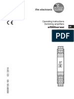 Operating Instructions Switching Amplifiers: N00..A N05..A