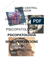 11 Psicopatología de Las Sensopercepciones