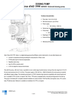 Tekna Evo TPR: Dosing Pump