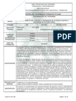 Tec Mantenimiento Del Conjunto Transmisor de Potencia Control y Seguridad de Automotores