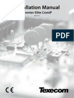 Installation Manual: Premier Elite Comip