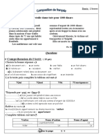 Compréhension de L'écrit:: Une Vieille Dame Tuée Pour 1000 Dinars