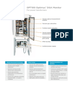 OPT100 Optimus DGA Monitor: For Power Transformers