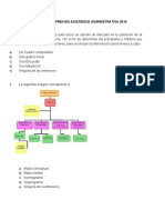 Prueba Cononocimiento Previos Asistencia Administrativa 2019