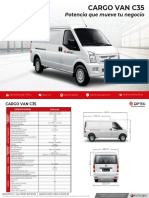 DFSK Cargo Van C35 Ficha Tecnica