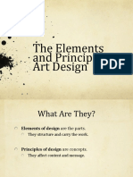 The Elements and Principles of Art Design