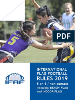 IFAF Flag Rules 2019 ES