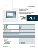 Product Data Sheet 6AV2123-2GB03-0AX0: Display