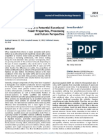 Whey As A Potential Functional Foodproperties Processing and Future Perspective